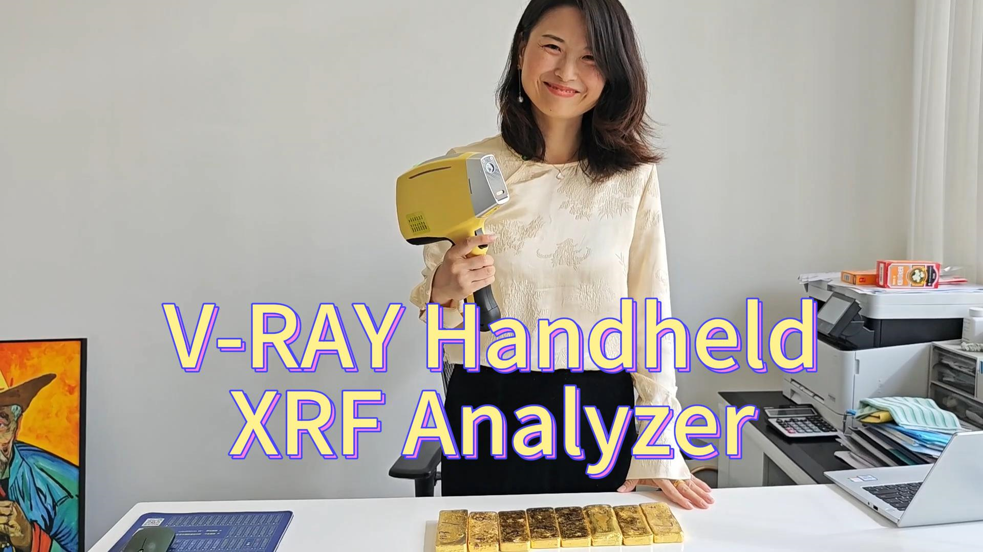 V-Ray Handheld Precious Metals Analyzer Operation Demonstration
